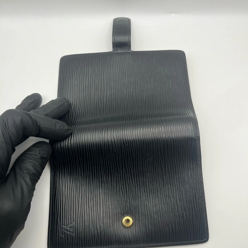 Louis Vuitton Black Epi Planner/Agenda w/ COA - Picture 4 of 7